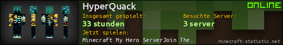 Benutzerleisten 560x90 für HyperQuack