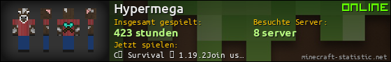 Benutzerleisten 560x90 für Hypermega