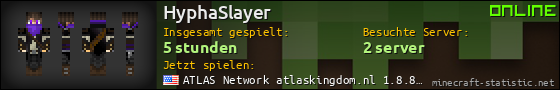 Benutzerleisten 560x90 für HyphaSlayer