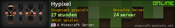 Benutzerleisten 560x90 für Hypixel