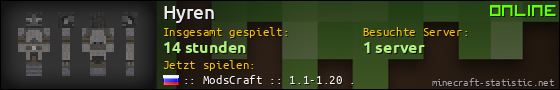 Benutzerleisten 560x90 für Hyren