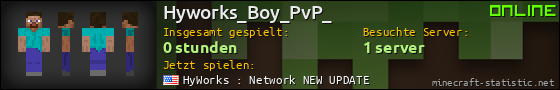 Benutzerleisten 560x90 für Hyworks_Boy_PvP_