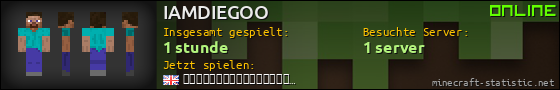 Benutzerleisten 560x90 für IAMDIEGOO