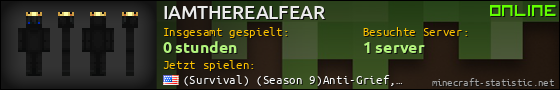 Benutzerleisten 560x90 für IAMTHEREALFEAR