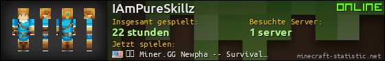 Benutzerleisten 560x90 für IAmPureSkillz