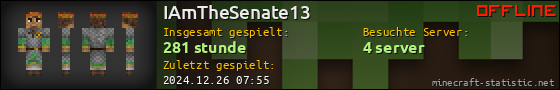 Benutzerleisten 560x90 für IAmTheSenate13