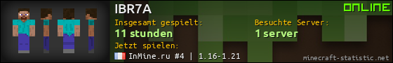 Benutzerleisten 560x90 für IBR7A