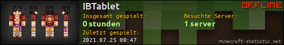 Benutzerleisten 560x90 für IBTablet