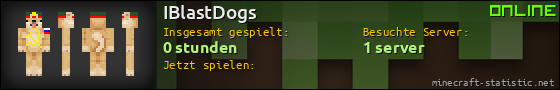 Benutzerleisten 560x90 für IBlastDogs