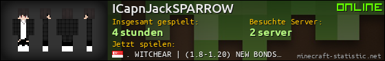 Benutzerleisten 560x90 für ICapnJackSPARROW