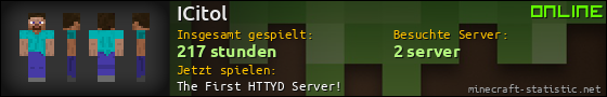 Benutzerleisten 560x90 für ICitol