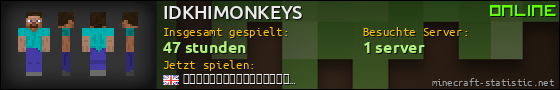 Benutzerleisten 560x90 für IDKHIMONKEYS