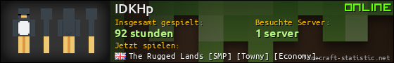 Benutzerleisten 560x90 für IDKHp
