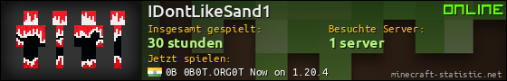 Benutzerleisten 560x90 für IDontLikeSand1