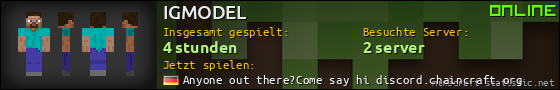 Benutzerleisten 560x90 für IGMODEL