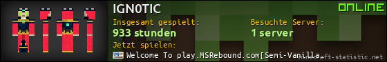 Benutzerleisten 560x90 für IGN0TIC