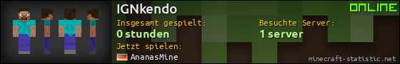 Benutzerleisten 560x90 für IGNkendo