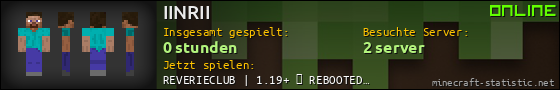 Benutzerleisten 560x90 für IINRII