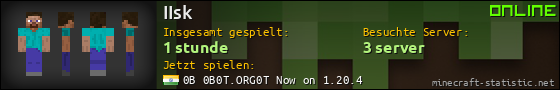 Benutzerleisten 560x90 für IIsk