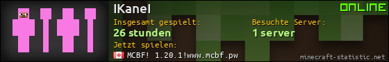 Benutzerleisten 560x90 für IKaneI