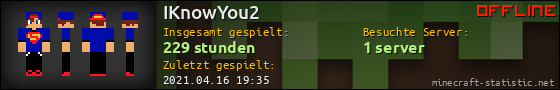 Benutzerleisten 560x90 für IKnowYou2