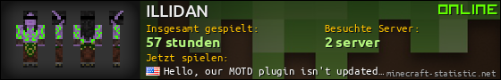 Benutzerleisten 560x90 für ILLIDAN