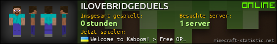 Benutzerleisten 560x90 für ILOVEBRIDGEDUELS