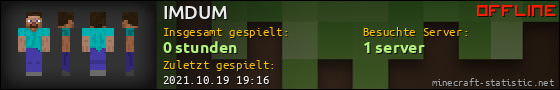 Benutzerleisten 560x90 für IMDUM