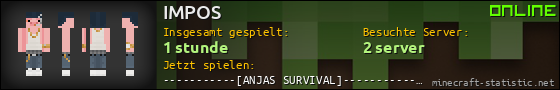 Benutzerleisten 560x90 für IMPOS