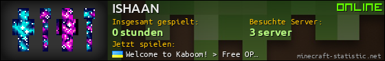 Benutzerleisten 560x90 für ISHAAN