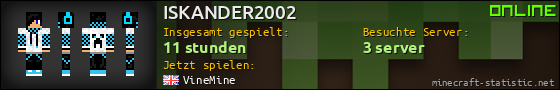 Benutzerleisten 560x90 für ISKANDER2002