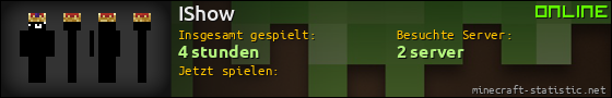 Benutzerleisten 560x90 für IShow