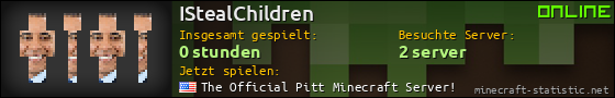 Benutzerleisten 560x90 für IStealChildren