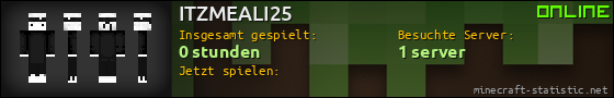 Benutzerleisten 560x90 für ITZMEALI25