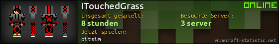 Benutzerleisten 560x90 für ITouchedGrass