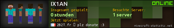 Benutzerleisten 560x90 für IX1AN