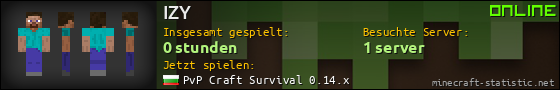 Benutzerleisten 560x90 für IZY