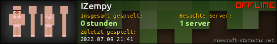 Benutzerleisten 560x90 für IZempy