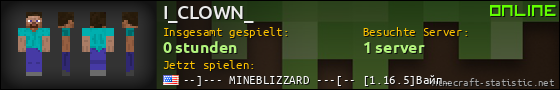 Benutzerleisten 560x90 für I_CLOWN_