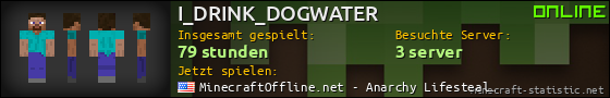 Benutzerleisten 560x90 für I_DRINK_DOGWATER