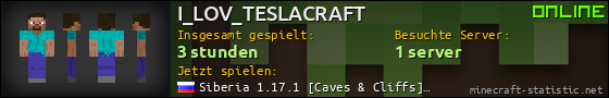 Benutzerleisten 560x90 für I_LOV_TESLACRAFT