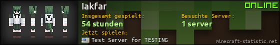 Benutzerleisten 560x90 für Iakfar