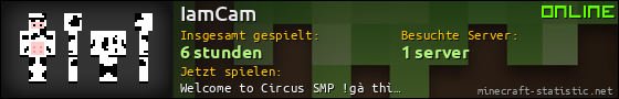 Benutzerleisten 560x90 für IamCam