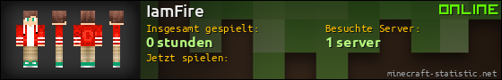 Benutzerleisten 560x90 für IamFire