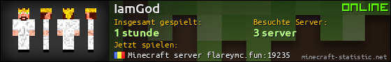 Benutzerleisten 560x90 für IamGod