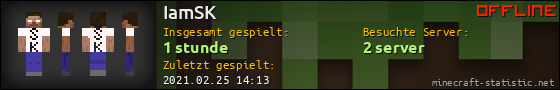 Benutzerleisten 560x90 für IamSK