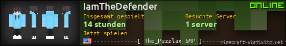 Benutzerleisten 560x90 für IamTheDefender