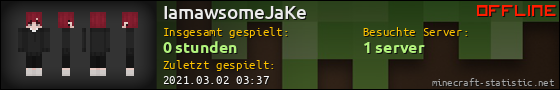 Benutzerleisten 560x90 für IamawsomeJaKe