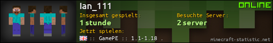 Benutzerleisten 560x90 für Ian_111