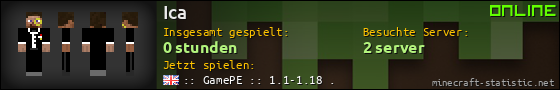 Benutzerleisten 560x90 für Ica